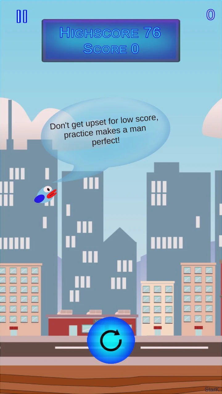 Flappy Bird - Wing screenshot