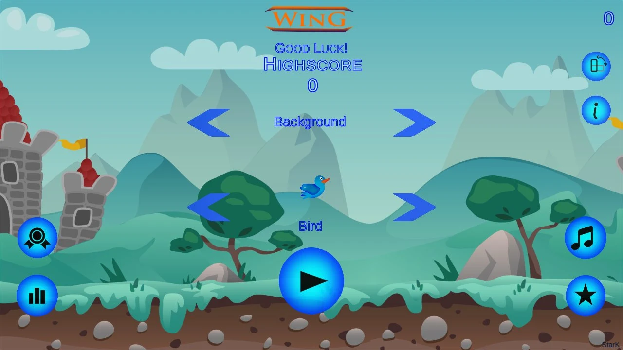 Flappy Bird - Wing screenshot
